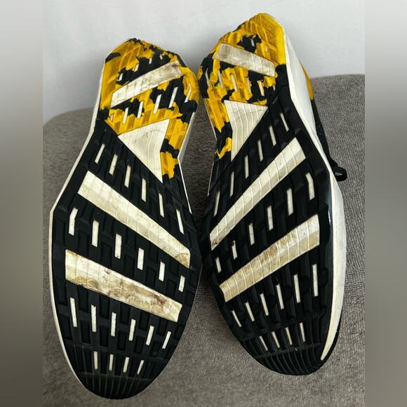 Allbirds Tree Flyer Silver Fern Shoes Mens Size 12 Black Yellow Blizzard - Picture 7 of 9